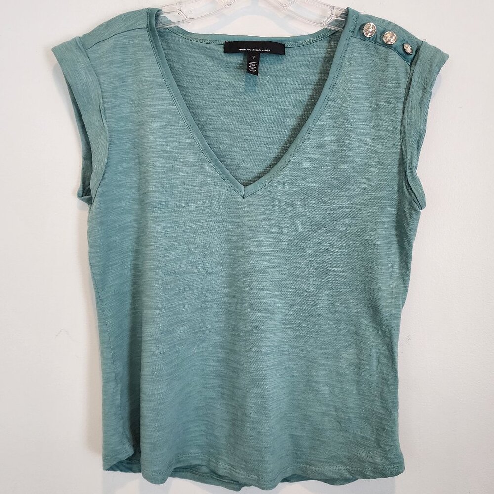 WHBM V-Neck Muscle Tee, Size S, EUC